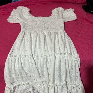 White sundress